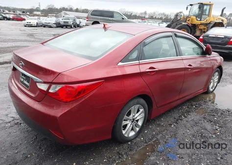 2014 Hyundai Sonata Gls из США, поврежденный, VIN 5NPEB4AC1EH913327